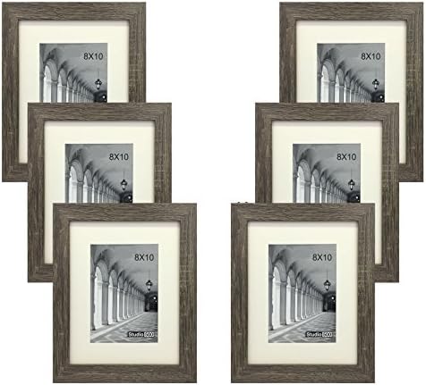 Studio 500 Distressed Grey from our Distressed Collection (MDF2915) Grey, 6-Pack, comes in different sizes (8x10)