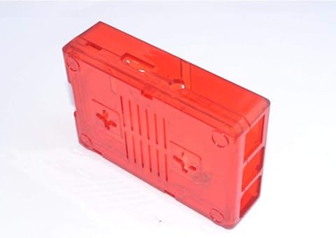 Milageto Caja Protectora para Raspberry Pi 2B 3B 3B +, Fácil De Instalar - Rojo