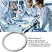 Laboratory Support Ring Stainless Steel Lab Closed Ring Retort Support Inner Diameter 60/80/100/120/140/160mm (80mm)
