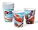 Disney Planes Birthday Party Supplies Pack Including Dinner Plates, Lunch Napkins and Cups for 16 Guests