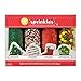 Wilton Mega Sprinkles 4-Pack 17.3oz, Traditional Christmas