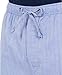 Nautica Men's Soft Woven 100% Cotton Elastic Waistband Sleep Pajama Short, Blue Bone, X-Large