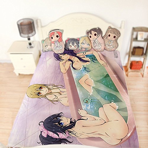 Quilt Cover Duvet Cover for Anime And you thought there is never a girl online Ako Tamaki & Akane Segawa & Kyou Goshouin 02 120C