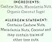 Anna's Choice Butter, Cashew Swirls, Cashew and Macadamia Nut, 12.5 Ounce