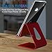 COOLOO Cell Phone Stand,【2 Pack】 Mobile Phone Anti-Skid Holder, Cradle, Dock Compatible Android Smartphone, Phone 11 Pro Xs Max Xr X 8 7 6 6s Plus 5s, Accessories Desk - Red…