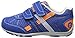 pediped Gehrig Flex Sneaker (Toddler/Little Kid),Night Blue/Orange,24 EU (7.5-8 M US Toddler)