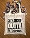 Straight Outta Tilted Printed Tote Bag, 14.5x15