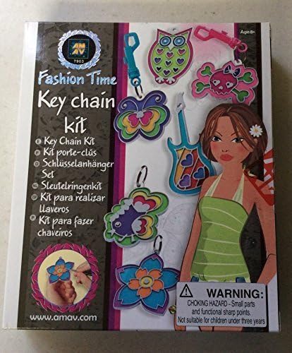 AMAV Fashion Time Key Chain Craft Kit