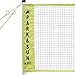 Park & Sun Sports Portable Indoor/Outdoor Badminton Net System with Carrying Bag and Accessories: Tournament Series