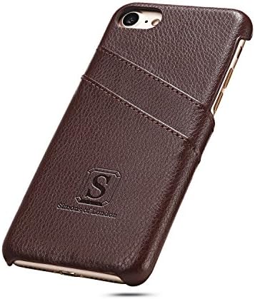 iPhone SE 2020 / iPhone 8 / iPhone 7 Leather Case with Slots for Bank Cards | Ultra Slim Perfect Slim Fit Cases by Simons of London