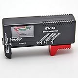 Universal Aa AAA C D 9v Button Coin Battery Tester Checker