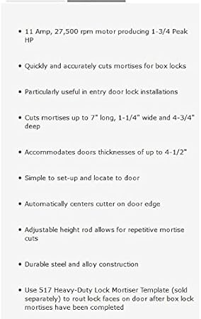 PORTER-CABLE 513 Mortisers product image 5