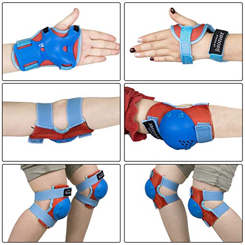image for BOSONER Kids/Youth Knee Pad Elbow Pads for Rollerblade Roller Skates C