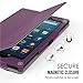 MoKo Case for Fire HD 8 2016 Tablet - Slim Folding Stand Cover with Auto Wake / Sleep for Amazon Fire HD 8 (Previous 6th Generation - 2016 Release ONLY), PURPLE