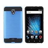 Blu Vivo XL2 V0070UU Cellphone Case, Tough Hybrid Armor Shockproof Dual Layer Drop Protection Case Cover Case (VGC Blue)