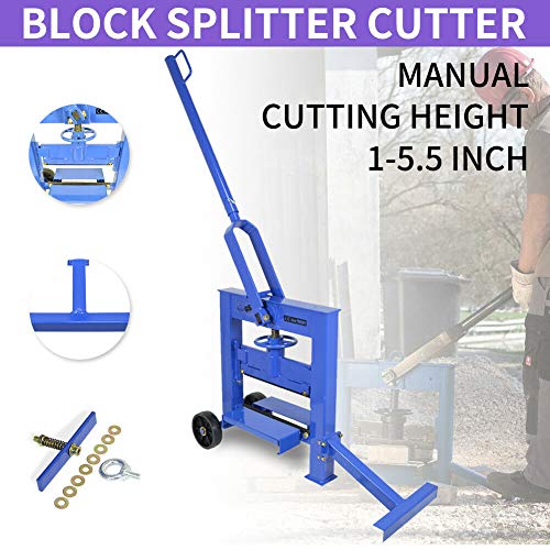 Heavy Duty Block Splitter Landscaping Paving Tool Brick Cutting Machine Cutter