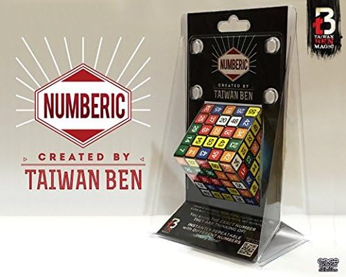 Taiwan Ben Numberic Cube Magic - Trick