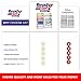[15 Pack] 10x14 Premium Reusable Dry Erase Pockets with Unlimited WORKSHEETS & Free Bonuses. Each Heavy Duty Dry Erase Pocket Ideal for Office, School Supplies, Classroom Supplies by ReadySet