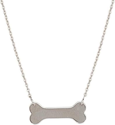 silver dog pendant