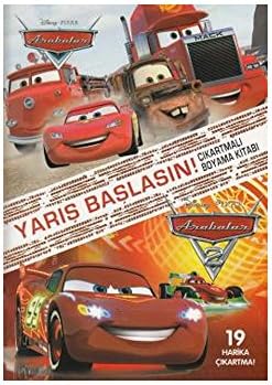 Disney Arabalar Yaris Baslasin Cikartmali Boyama Kitabi Kolektif