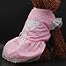FUNIC Pet Clothes, Puppy Pet Tutu Dress Lace Skirt Princess Costume Dog Cat (Medium, Pink)