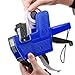 Metronic MX5500 EOS 8 Digits Price Tag Gun Labeler Blue Pricemarker Labels Included Labels and Ink Refill for Office, Retail Shop, Grocery Store,Super Market