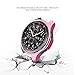for Samsung Gear S3 Frontier & Classic/Galaxy Watch 46mm TPU Plated Case, Soft Scractch-Resistant Frame Cover Slim Shiny Plated TPU Case All-Around Protective Bumper Shell (Pink, 46mm)