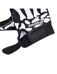 iParaAiluRy Skeleton Gloves for Women Men - Anti-Slip Gel Padded Skull Gloves for Cycling Riding Motorcycle Ski - Finger Bone Skeleton Costume Gloves