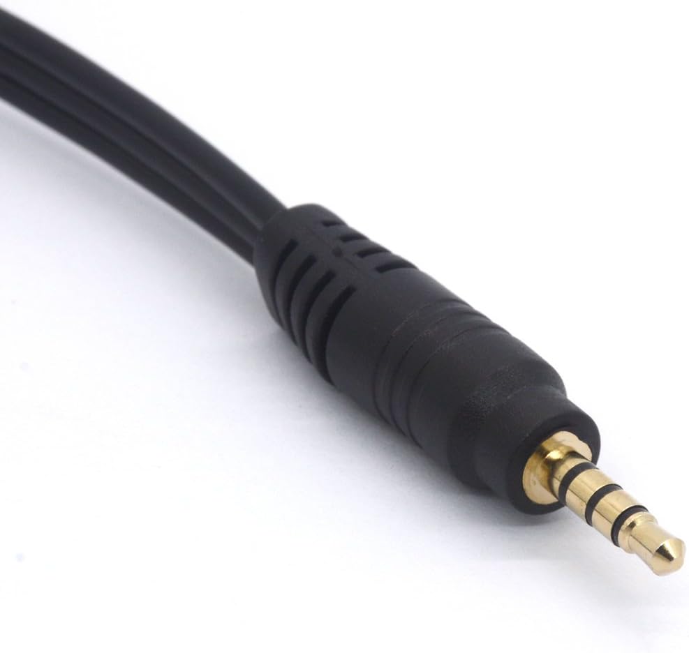 tomost 3 way 3.5mm Headphone Splitter Gold Plated 3.5mm TRRS Male to 3 x 3.5mm TRRS Female Cable 4 pole 1/8 inch Male to 3 Female Connectors - Image 4