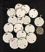 30 White Wooden Circles for Birthday Boards - Ready to Use.
