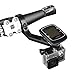 Koroao Sports Bike Out-Front Mount Set for Edge 25 200 500 510 520 800 810 1000 GPS and Gopro Hero and Sony Action Cameras (Black, for Gopro Hero 2 3 3+ 4)