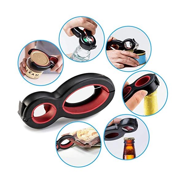MAEXUS-6-in-1-Multi-Opener-Jar-Opener-5-in-1-Bottle-Can-Opener-Set-Seal-Soda-Lid-Twist-Grips-with-Instructions-Jar-Opener-for-Chef-Kids-Kitchen-Holiday-Party-Gift MAEXUS 6 in 1 Multi Opener Jar Opener, 5 in 1 Bottle Can Opener Set, Seal Soda Lid Twist Grips with Instructions, Jar…