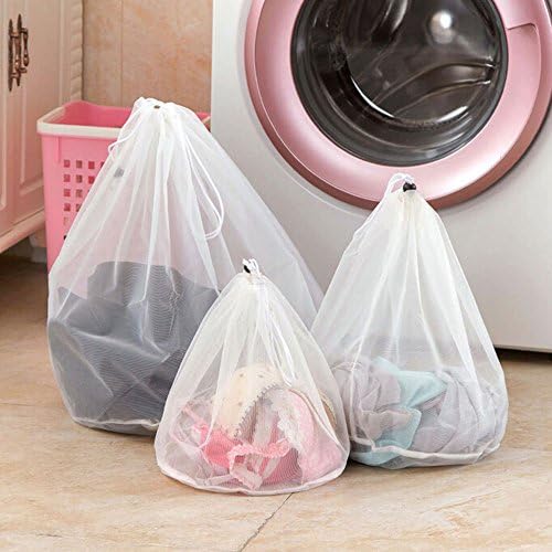 Juenana Washing Machine Used Mesh Net Bags Laundry Bag Large Thickened Wash BagsS