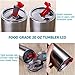 WINOMO 3pcs Tumbler Lids 20 oz for Yeti Rambler Rtic Ozark Spillproof Splash Resistant