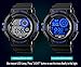 Mens Digital Sports Watch - 50M Waterproof Sport Military Watch with Alarm Wrist Watches for Men by EanTe