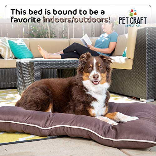 Pet-Craft-Supply-Super-Snoozer-Calming-Indoor-Outdoor-All-Season-Water-Resistant-Durable-Dog-Bed