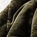 Bedsure Sherpa Fleece Blanket Twin Size Oliver Green Plush Blanket Fuzzy Soft Blanket Microfiber