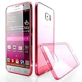 Galaxy S6 Case, Dreo® [Crystal Flex] Galaxy S6 Clear Case Premium Clear Flexible Soft TPU Material [Scratch Resistant / Anti Yellow-Aging / Slim Easy Grip] - Authentic Retail Packaging - for Samsung Galaxy S6 (Hot Pink)