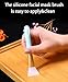 6 PCS Silicone Facial Mask Brush Face Mud Mask Applicator Brush Mask Beauty Tools Hairless Body Lotion And Body Butter Applicator Tools