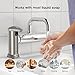 Chunnuo Soap Dispenser 3.0, Touchless Automatic Soap Dispenser, Infrared Motion Sensor Stainless Steel Dish Liquid Handsfree Auto Hand Soap Dispenser for Kitchen and Bathroom(Newest Version)