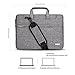 Laptop Shoulder Bag 13 13.3 14 Inch Case Compatible with MacBook Pro 14 2025-2021 M4/M3/M2/M1, Mac Air/pro 13-13.3 Inch and Most Popular 13-14 Notebooks,Spill-Resistant Briefcase,Gray