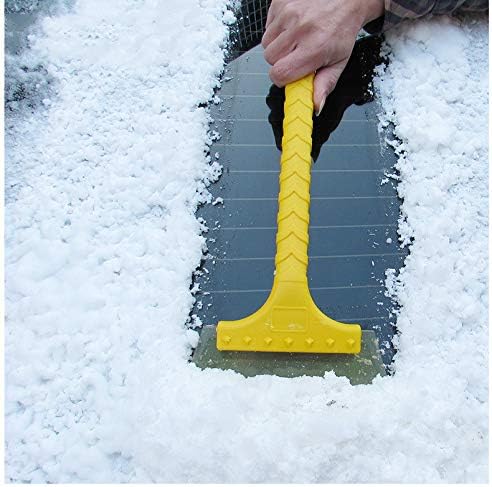 Jueji 車 雪 対策 車用雪かき アイススクレーパー ミニスコップ 雪かき 授与 フロントガラス 水切りワイパー スノースクレーパー 霜 スコップ 雪対策 除去 解氷 霜取り 除雪スコップ1本 氷取り 車雪落とし 車氷 ガラス