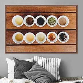 signwin Framed Canvas Wall Art Coffee in The...