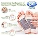 12 Pack, 2-in-1 Aroma Bamboo Vinegar Foot Pads by Pure Sole Foot & Body | Premium Ingredients w/All Natural Extracts | Apply & Sleep For Best Relief & Results | Lavender, Green Tea & Rose