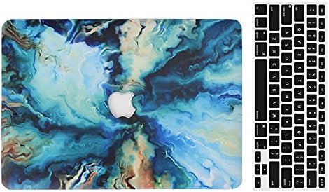 MacBook Air 12'' Case, AICOO 2-in-1 Beautiful Hard Case Cover With Keyboard Cover Skin Protector For MacBook Air 12 inch（A1534), Vortex