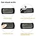 Sportneer Ab Gel Pads, 30 Pack Abs Trainer Replacement Gel Sheets, Abdominal Toning Belt Muscle Training Toner Accessories
