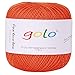 golo Crochet Thread for Knitting Yarn for Hand Knitting Orange Yarn 172