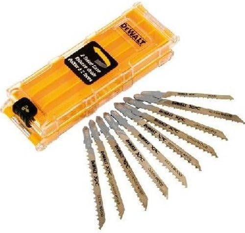 Dewalt DT2296-QZ DT2296-QZ-Hojas XPC para cortar Madera-conjunto de 10 hojas, Silver