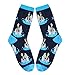 Zmart Funny Shark Socks for Men; Crazy Shark Gifts for Shark Lovers, Animal Socks Ocean Gifts Teens Boys 4 Pack