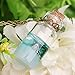SeaISee Ocean Sea Current Bottle Starfish Shell Glass Cover Pendant Necklace